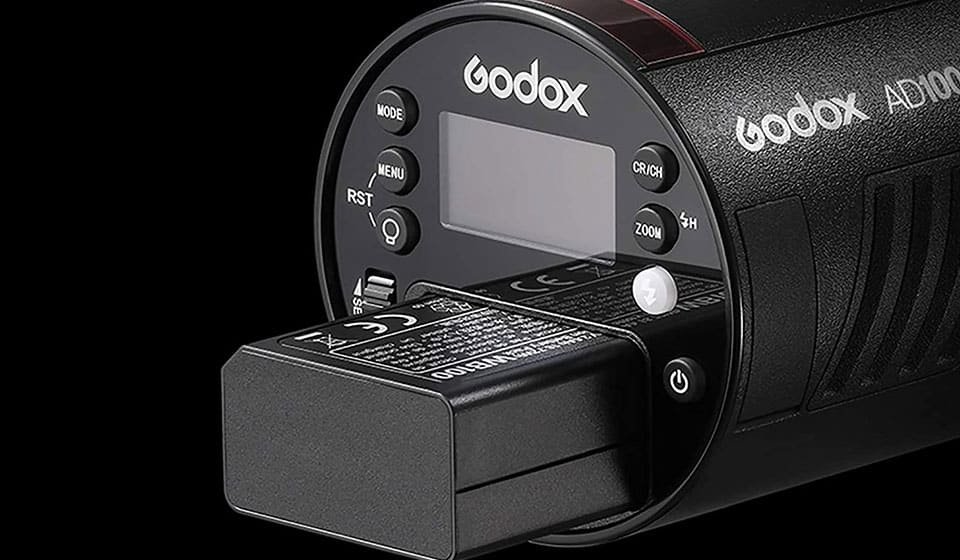 flash Godox AD100Pro batterie