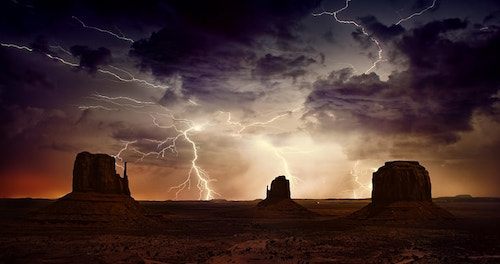 Équipement photographier la foudre apocalypse