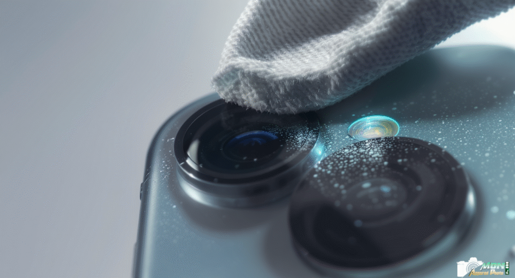 nettoyer l'objectif d'un iPhone