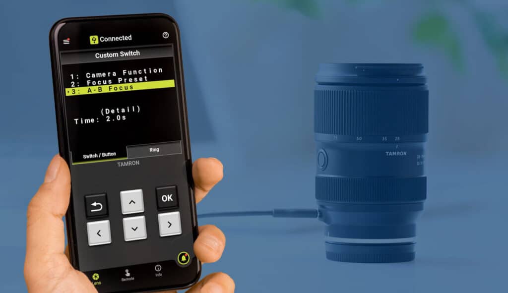 Tamron et “Lens Utility Mobile” pour Android Tamron et " Lens Utility Mobile " pour Android