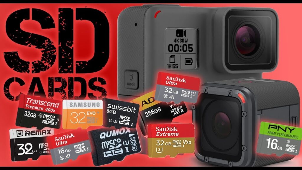 carte microSD dois-je acheter pour action camera