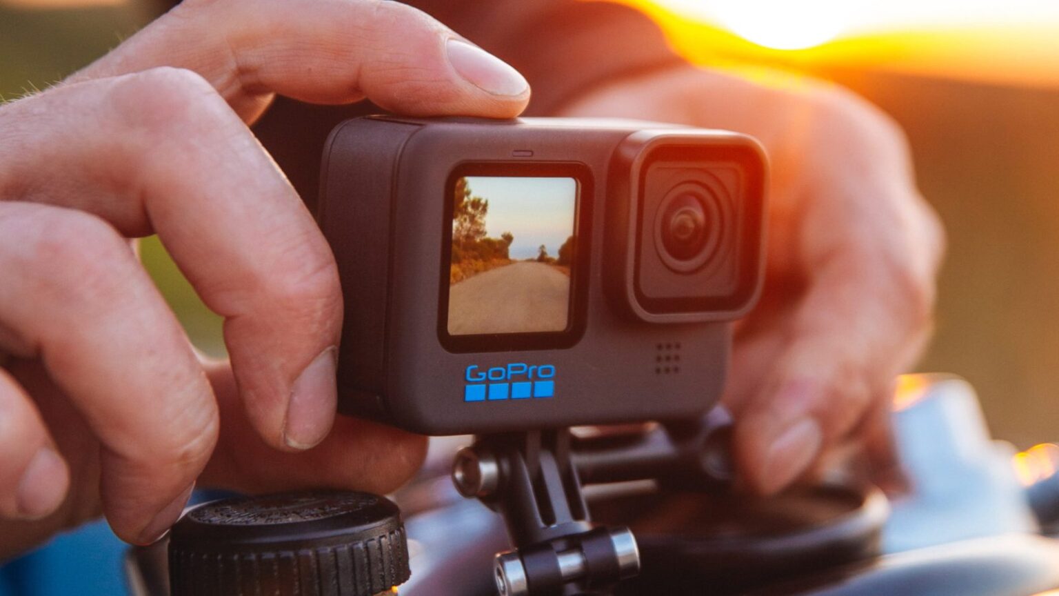Support pour action cam