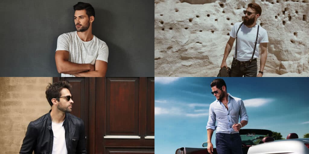 27 poses pour les photos d'hommes