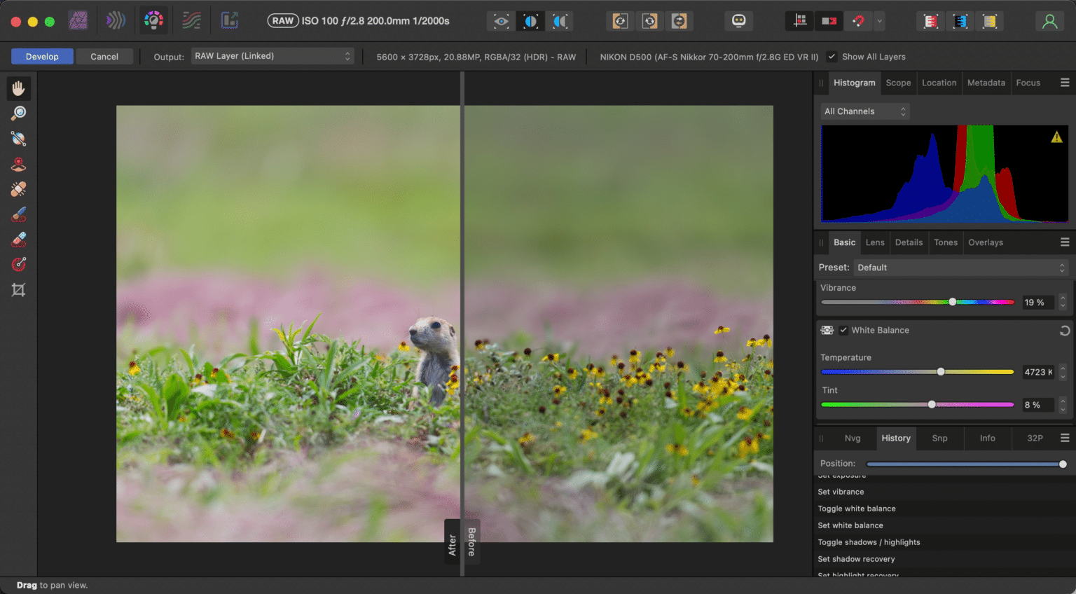 Comment modifier les photos Raw avec Affinity Photo