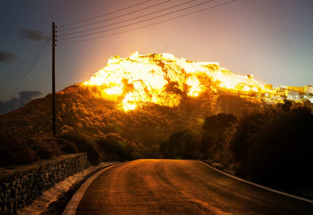 L'illusion de l'explosion de Corey Arnold 