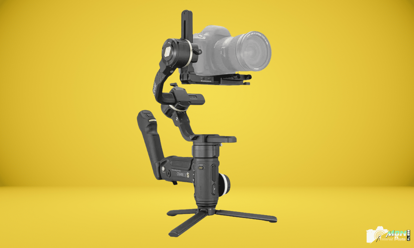 MOJOGEAR Poignée stabilisateur pour Appareil Photo avec Filetage 1/4