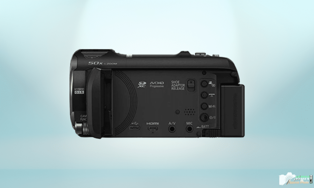 Panasonic HC-V770: design