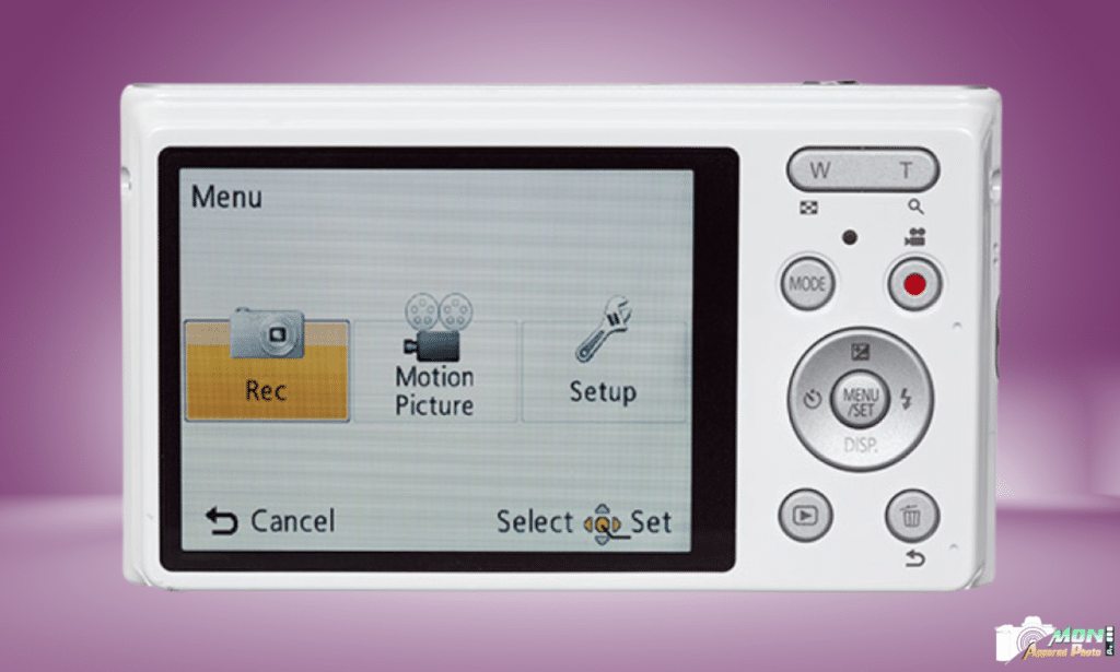 Panasonic Lumix DMC-XS1: écran