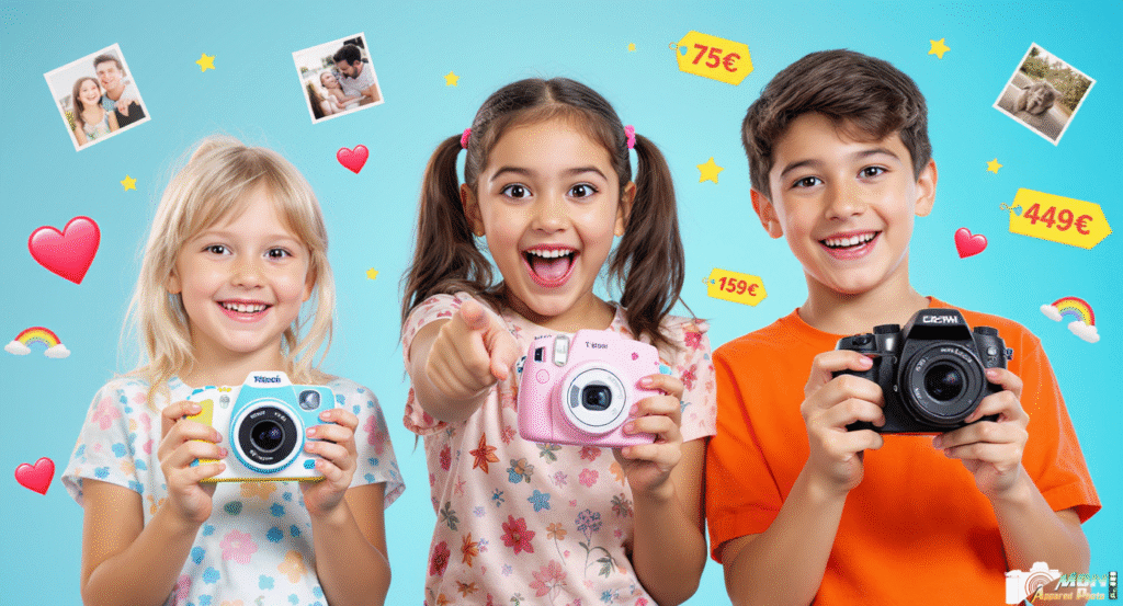Meilleurs Appareils Photo pour Enfants 2025 : Guide Expert par Âge et Usage Meilleur Appareil Photo pour Enfant