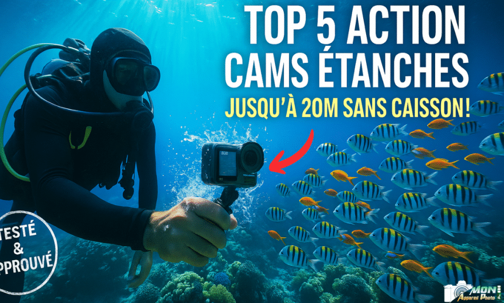 Meilleures action cams étanches