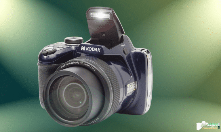 Étui Dur De Protection Pour Appareil Photo Kodak Pixpro - Compatible AZ425, AZ255, AZ528, AZ405 - Rouge, EVA + Nylon, Avec Bandoulière