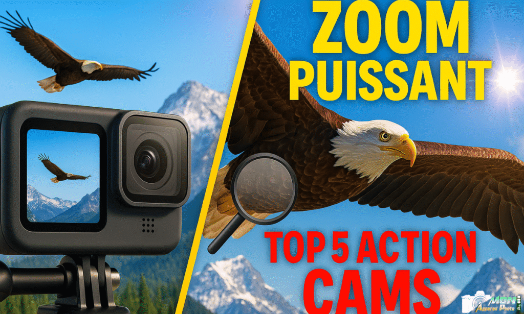 Top Action Cams avec Meilleur Zoom Puissant : Guide Complet 2026 Top Action Cams avec Zoom Puissant