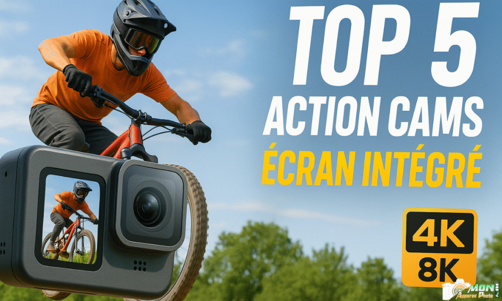 Meilleures action cams avec affichage