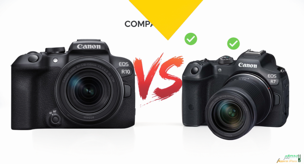 Canon R7 ou R10 pour YouTube ?