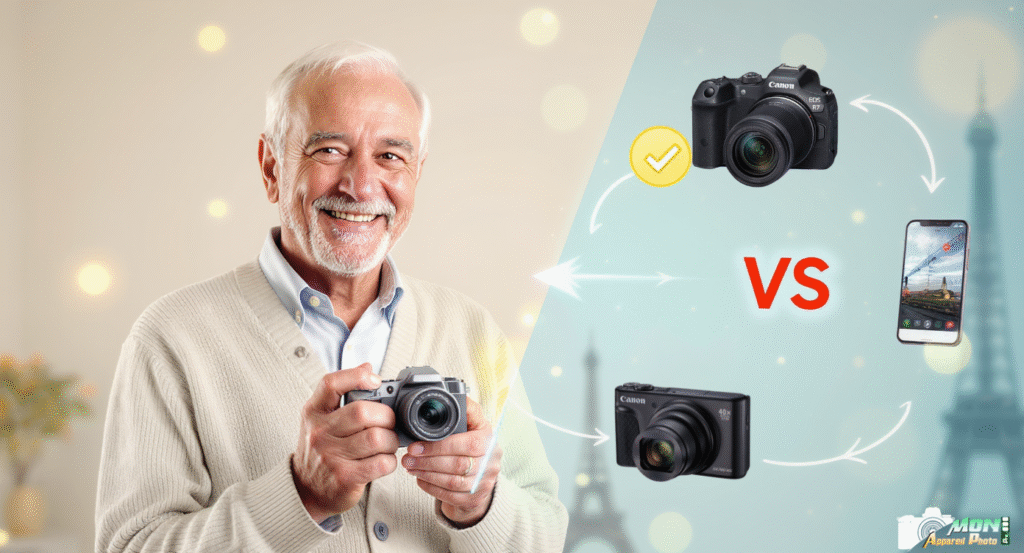 Les Meilleurs Appareils Photo Faciles d’Utilisation pour les Seniors Top Appareils Photo pour Senior