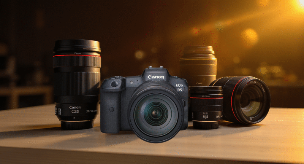 Top Objectifs pour Canon R5