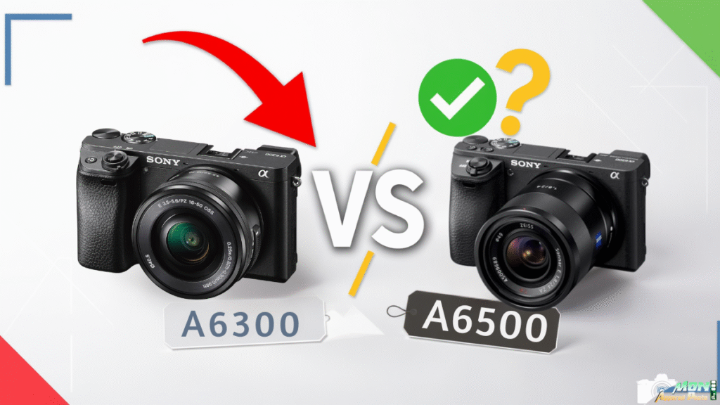 Sony A6300 vs A6500 (2026) : IBIS, Tactile, Buffer — Lequel Choisir ? Sony A6300 vs A6500: différences