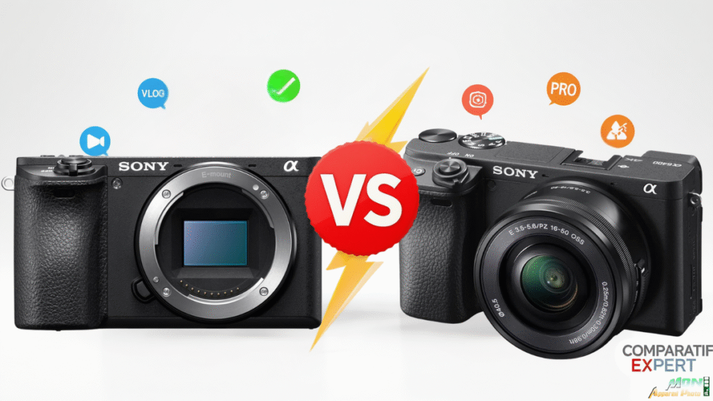 Sony a6400 vs a6500 : Le comparatif ultime 2025 pour choisir votre hybride Sony Sony a6400 vs a6500: différences
