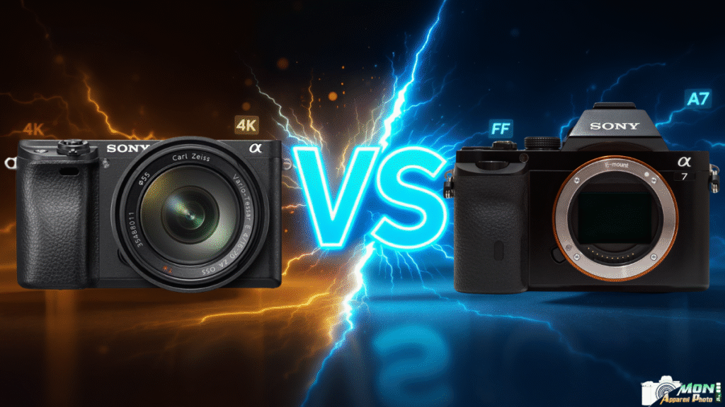 Sony a7 vs a6300 comparaison