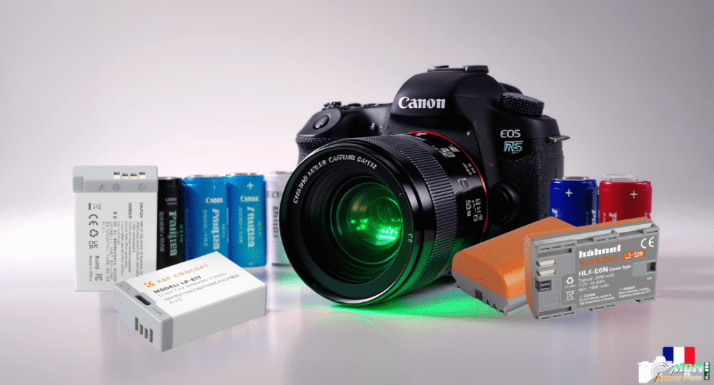 Meilleures Batteries Compatibles Canon 2026 : LP-E6NH, LP-E17, LP-E19 et LP-E6P Testées Top Batteries Compatibles pour les Appareils Photo Canon