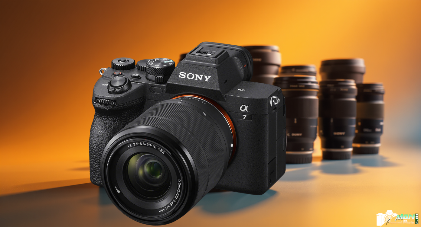 Sony A7 Hybride + Objectifs – Boîtier Noir, 24,2 MP, Plein Format – Occasion