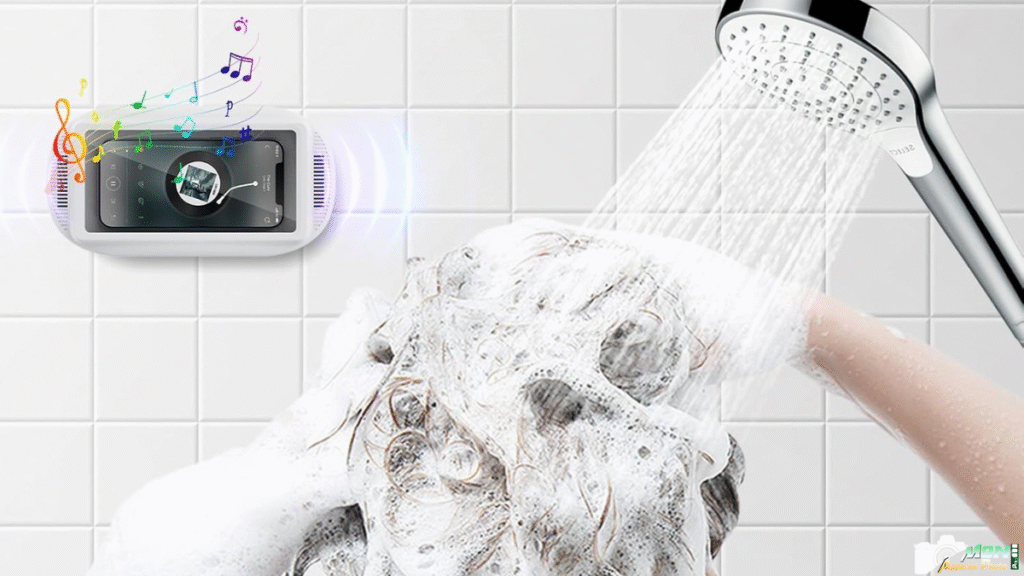 Meilleurs supports téléphone pour la douche