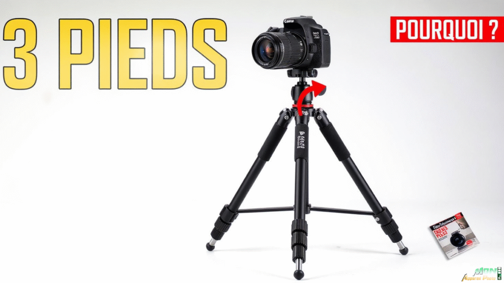 Combien de pieds a un trépied photo ?